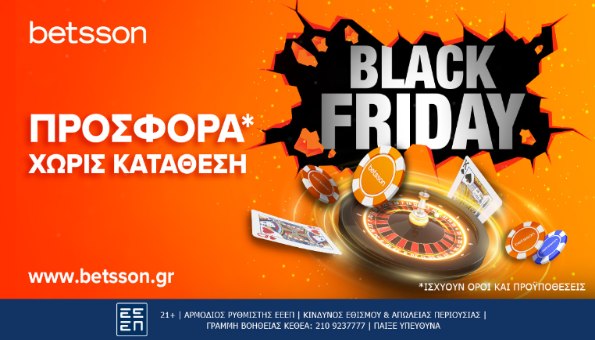 betsson casino live black friday